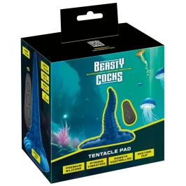 You2Toys Beasty Cocks Tentacle Pad - Metallic Silicone Intimate Device, Large