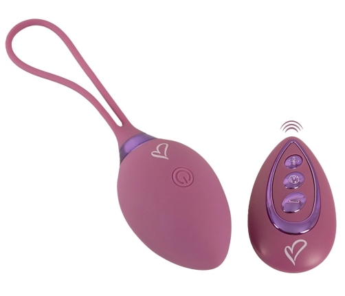 beau coeur Rovana RC Intimate Training Ball Remote Control 10 Modes Pink
