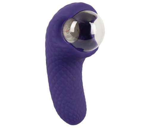 beau coeur Zanto Plasma Dual-Ended Vibrator with Illuminated Glass Ball, 13.3 cm