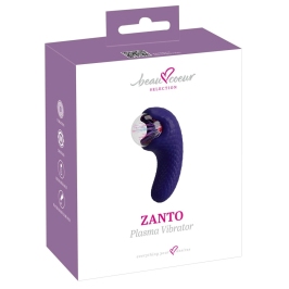 beau coeur Zanto Plasma Dual-Ended Vibrator with Illuminated Glass Ball, 13.3 cm beau coeur Zanto Plasma Dual-Ended Vibrator with Illuminated Glass Ball, 13.3 cm