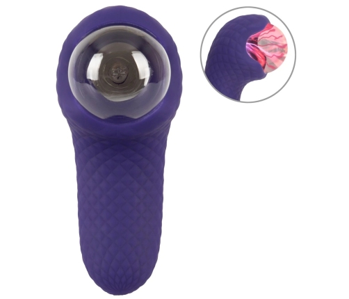 beau coeur Zanto Plasma Dual-Ended Vibrator with Illuminated Glass Ball, 13.3 cm