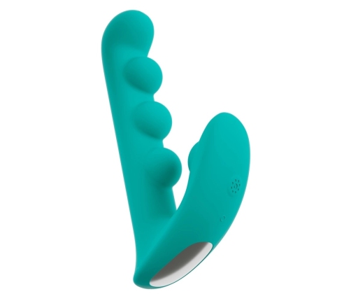 beau coeur Sylora Unique Beads Intimate Dual-Stim System, 17 cm, Violet