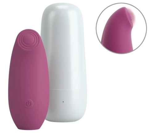 beau coeur OMINO Thumping Lay-On Device with Charging Case, 7 Modes, Black