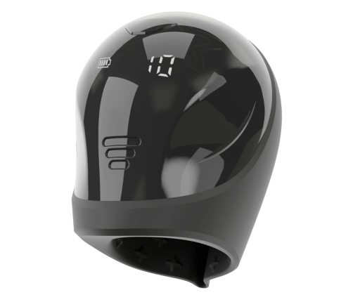 Rebel Glans Trainer Cup - Compact Vibrating System, Waterproof, Black