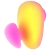 ROMP Kiss Pink Lemonade Compact Air Pulse Intimate Device Silicone
