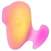 ROMP Kiss Pink Lemonade Compact Air Pulse Intimate Device Silicone