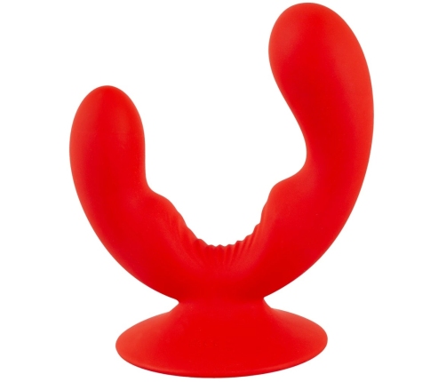 Sweet Smile Dual Vibrator Flexible Intimate System with Suction Cup Pink