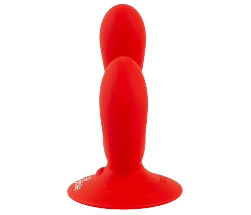 Sweet Smile Dual Vibrator Flexible Intimate System with Suction Cup Pink