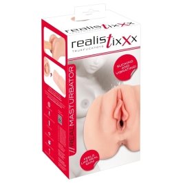 Realistixxx RealMasturbator Sucking & Vibrating Intimate Machine 21.8cm