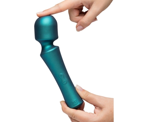 ROMP Presto Metallic Wand Massager - 10 Modes, Waterproof, 20cm