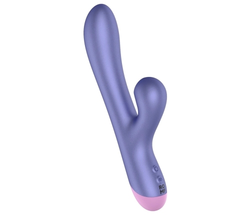 ROMP Pulse Dual Stimulation Vibrator Metallic, Waterproof, 22 cm