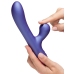 ROMP Pulse Dual Stimulation Vibrator Metallic, Waterproof, 22 cm