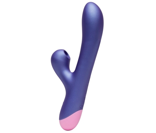 ROMP Pulse Dual Stimulation Vibrator Metallic, Waterproof, 22 cm