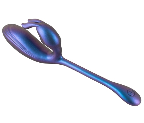 Sweet Smile Metallic Flexible Double Silicone Dual-Action System 22.5cm