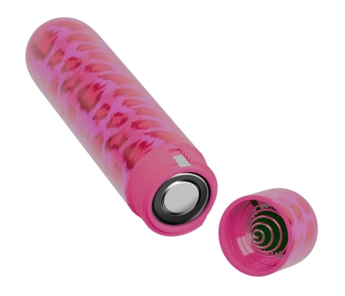 beau coeur Leo Mini Vibrator Cherry Design Compact 8.7 cm Red