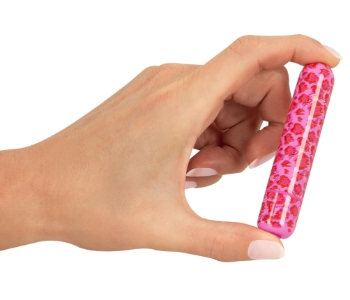 beau coeur Leo Mini Vibrator Cherry Design Compact 8.7 cm Red