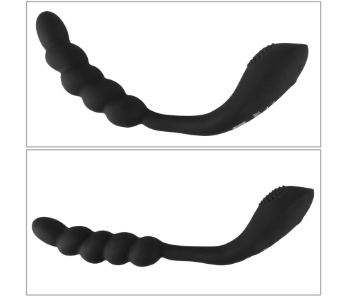 Black Velvets Bendable Dual Stimulator Flexible Silicone 26cm