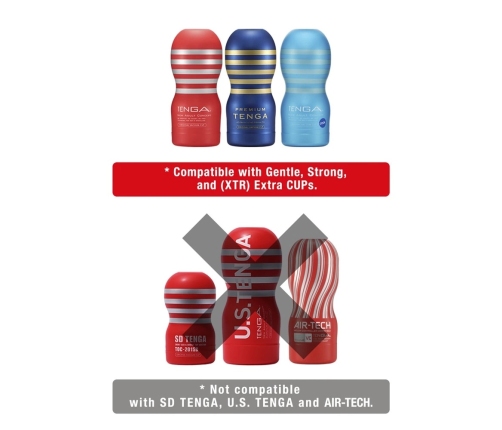 Tenga Cup Vibrator Limited Set - Multi-Mode Vibration System & 2 Cups