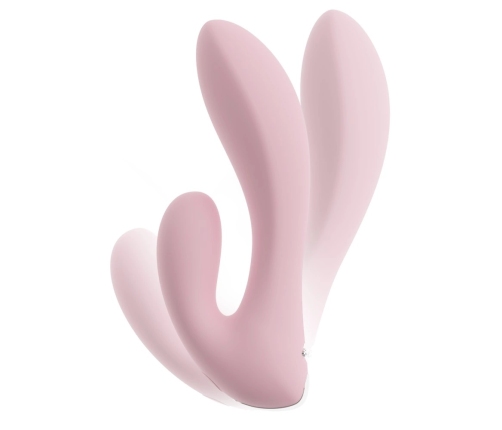 beau coeur Cerya Strong Mini Dual-Arm Vibrator, 14 cm, Purple