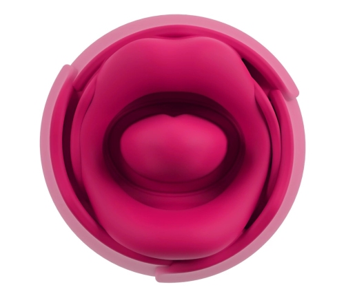 You2Toys Oral Fun Vibrator - 8-Mode Silicone Tongue, Pink, 11.3 cm