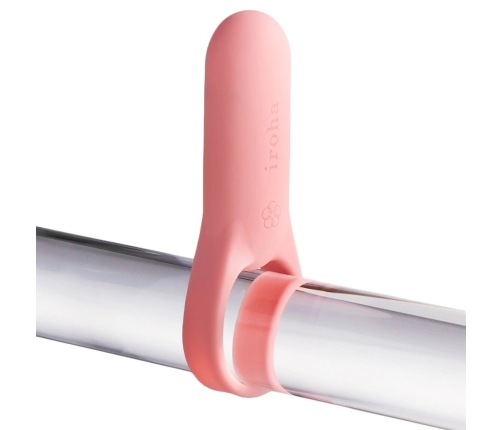 iroha SVR+ Coral Pink Silicone Multi-Functional Vibrating Ring