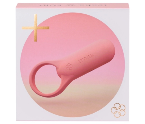 iroha SVR+ Coral Pink Silicone Multi-Functional Vibrating Ring