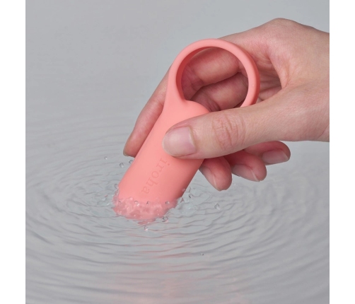 iroha SVR+ Coral Pink Silicone Multi-Functional Vibrating Ring
