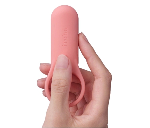 iroha SVR+ Coral Pink Silicone Multi-Functional Vibrating Ring