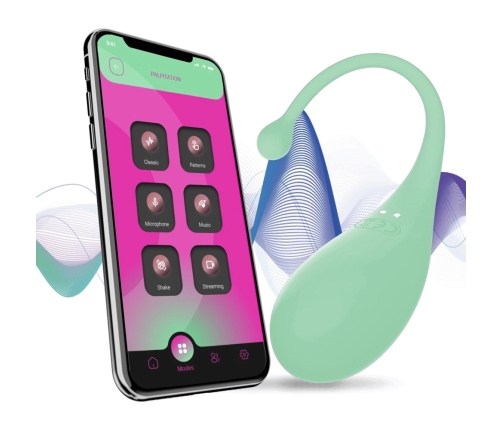 Adrien Lastic Palpitation Mint App-Controlled Intimate Bullet 18cm