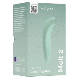 We-Vibe Melt 2 Sage Intimate Air Pulse Device 12 Intensities Waterproof