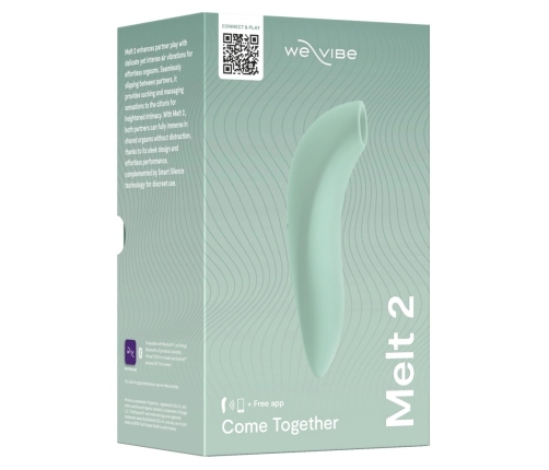 We-Vibe Melt 2 Sage Intimate Air Pulse Device 12 Intensities Waterproof