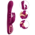 Javida 2F Silicone Dual-Action Vibrator, 7 Modes, Rechargeable, 22.5cm
