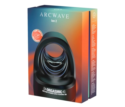 Arcwave Ion 2 Compact Air Pulse Intimate Device, CleanTech Silicone