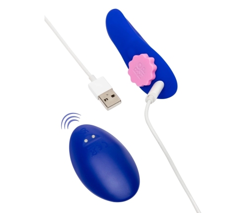 ROMP Party Wireless Silicone Panty Vibrator with Remote, Waterproof, 8.7 cm