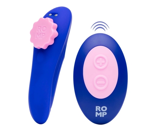 ROMP Party Wireless Silicone Panty Vibrator with Remote, Waterproof, 8.7 cm
