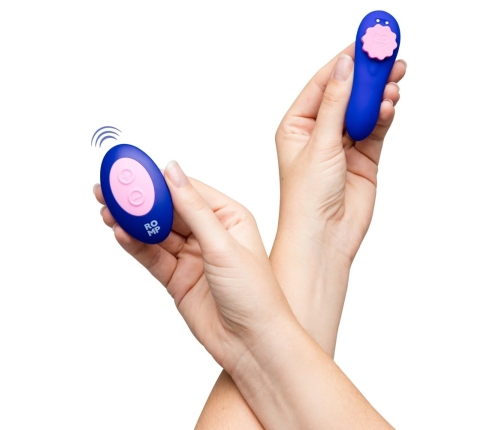 ROMP Party Wireless Silicone Panty Vibrator with Remote, Waterproof, 8.7 cm