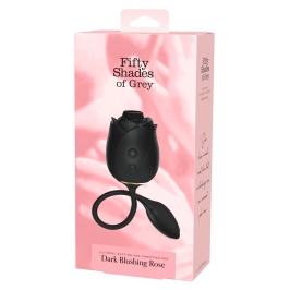 Fifty Shades of Grey Dark Blushing Rose Dual Function Intimate Device, Pink
