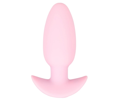 Cuties Rose Vibrating Plug - Compact Silicone Model, 7 Modes, 8 cm