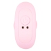Cuties Rose Vibrating Plug - Compact Silicone Model, 7 Modes, 8 cm