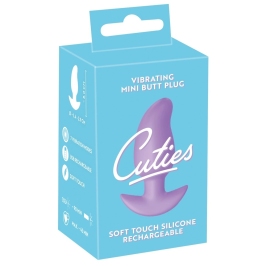 Cuties Vibrating Plug Purple - Compact Silicone Model, 7 Modes, 8 cm Cuties Vibrating Plug Purple - Compact Silicone Model, 7 Modes, 8 cm