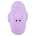 Cuties Vibrating Plug Purple - Compact Silicone Model, 7 Modes, 8 cm