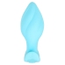 Cuties Vibrating Plug Blue - Compact Rechargeable Silicone Model 8 cm