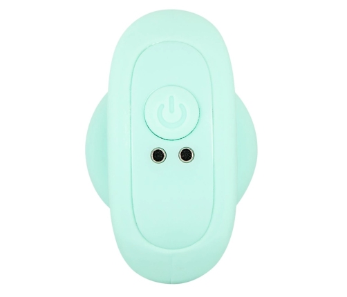 Cuties Vibrating Mini Plug Green - Compact Silicone Intimate System USB