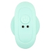 Cuties Vibrating Mini Plug Green - Compact Silicone Intimate System USB