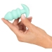 Cuties Vibrating Mini Plug Green - Compact Silicone Intimate System USB