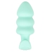 Cuties Vibrating Mini Plug Green - Compact Silicone Intimate System USB