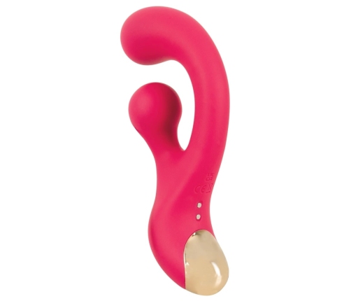 Sweet Smile G-Spot Vibrator with Rotation, Dual Motors, 18 cm, Purple