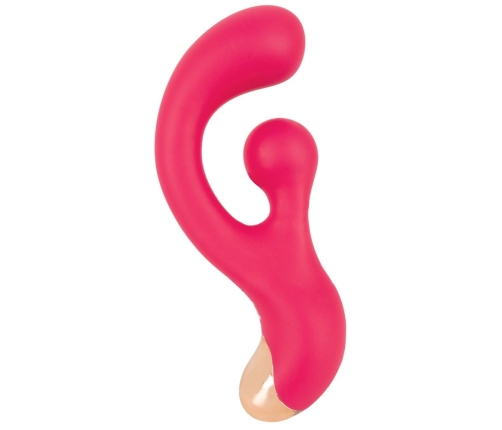 Sweet Smile G-Spot Vibrator with Rotation, Dual Motors, 18 cm, Purple