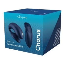We-Vibe Chorus Cosmic Blue - Dual Motor Intimate System, Adjustable, App-Controlled