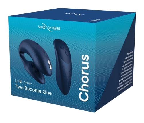 We-Vibe Chorus Cosmic Blue - Dual Motor Intimate System, Adjustable, App-Controlled